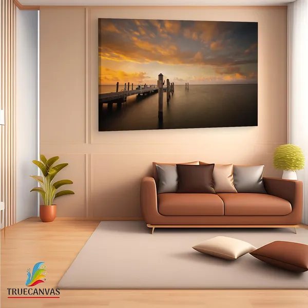 Multicolor_Photos_At_Chadwick_Beach_Island,_Wooden_Framed_Canvas_Paintings_|_For_Living_Room_|_Bedroom_|_Office_|_Gallery_|_Ready_Wall_Mount_Canvas_Wall_Art_Painting_|_Size_-_12_X_18In,_Ct0669