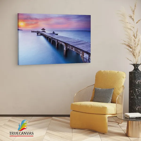 Multicolor_Hexoa_Table_Landscape,_Wooden_Framed_Canvas_Paintings_|_For_Living_Room_|_Bedroom_|_Office_|_Gallery_|_Ready_Wall_Mount_Canvas_Wall_Art_Painting_|_Size_-_12_X_18In,_Ct0671