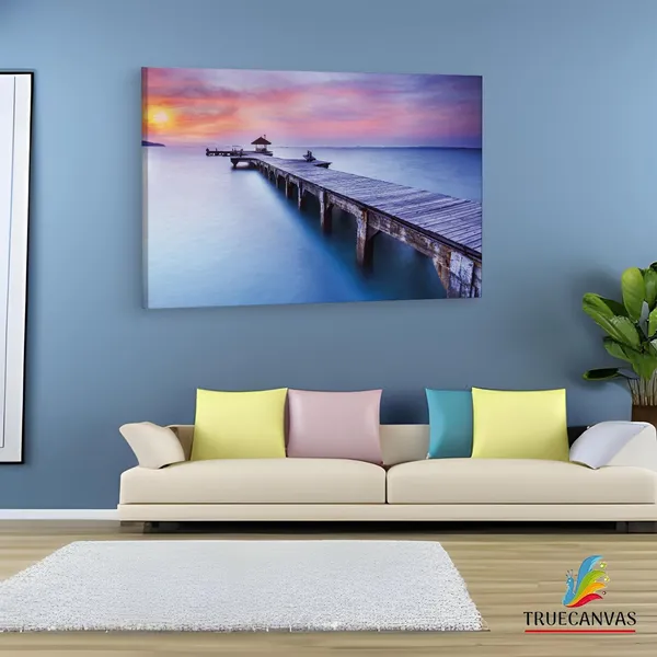Multicolor_Hexoa_Table_Landscape,_Wooden_Framed_Canvas_Paintings_|_For_Living_Room_|_Bedroom_|_Office_|_Gallery_|_Ready_Wall_Mount_Canvas_Wall_Art_Painting_|_Size_-_12_X_18In,_Ct0671