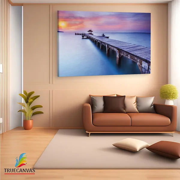 Multicolor_Hexoa_Table_Landscape,_Wooden_Framed_Canvas_Paintings_|_For_Living_Room_|_Bedroom_|_Office_|_Gallery_|_Ready_Wall_Mount_Canvas_Wall_Art_Painting_|_Size_-_12_X_18In,_Ct0671