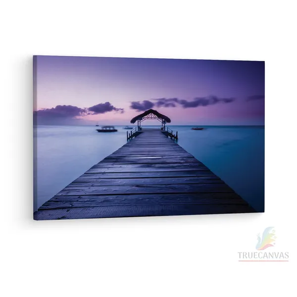 Multicolor_Pigeon_Point_Beach,_Wooden_Framed_Canvas_Paintings_|_For_Living_Room_|_Bedroom_|_Office_|_Gallery_|_Ready_Wall_Mount_Canvas_Wall_Art_Painting_|_Size_-_12_X_18In,_Ct0675
