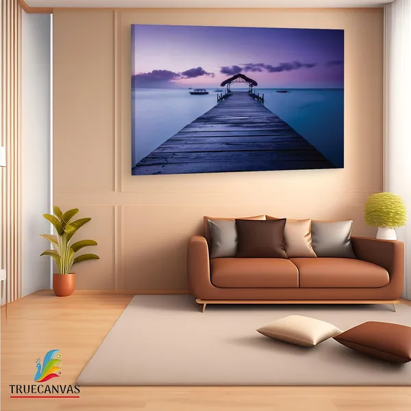 Multicolor_Pigeon_Point_Beach,_Wooden_Framed_Canvas_Paintings_|_For_Living_Room_|_Bedroom_|_Office_|_Gallery_|_Ready_Wall_Mount_Canvas_Wall_Art_Painting_|_Size_-_12_X_18In,_Ct0675