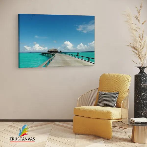 Multicolor_Maldives,_Wooden_Framed_Canvas_Paintings_|_For_Living_Room_|_Bedroom_|_Office_|_Gallery_|_Ready_Wall_Mount_Canvas_Wall_Art_Painting_|_Size_-_12_X_18In,_Ct0681