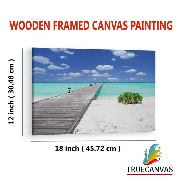 Multicolor_Maldives,_Wooden_Framed_Canvas_Paintings_|_For_Living_Room_|_Bedroom_|_Office_|_Gallery_|_Ready_Wall_Mount_Canvas_Wall_Art_Painting_|_Size_-_12_X_18In,_Ct0689