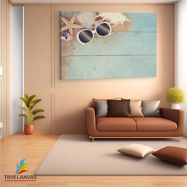 Multicolor_Cali|_Fornia,_Wooden_Framed_Canvas_Paintings_|_For_Living_Room_|_Bedroom_|_Office_|_Gallery_|_Ready_Wall_Mount_Canvas_Wall_Art_Painting_|_Size_-_12_X_18In,_Ct0701