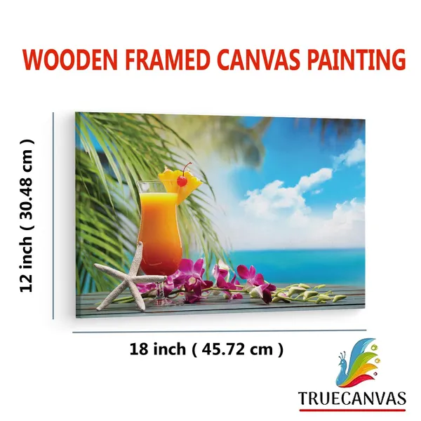 Multicolor_Tropical_Drink,_Sea,_Cocktail,_Wooden_Framed_Canvas_Paintings_|_For_Living_Room_|_Bedroom_|_Office_|_Gallery_|_Ready_Wall_Mount_Canvas_Wall_Art_Painting_|_Size_-_12_X_18In,_Ct0707