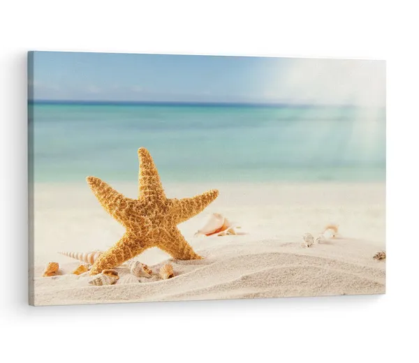 Multicolor_Sandy_Beach_On_Blank_Paper,_Wooden_Framed_Canvas_Paintings_|_For_Living_Room_|_Bedroom_|_Office_|_Gallery_|_Ready_Wall_Mount_Canvas_Wall_Art_Painting_|_Size_-_12_X_18In,_Ct0711