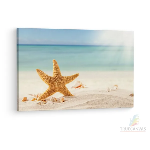 Multicolor_Sandy_Beach_On_Blank_Paper,_Wooden_Framed_Canvas_Paintings_|_For_Living_Room_|_Bedroom_|_Office_|_Gallery_|_Ready_Wall_Mount_Canvas_Wall_Art_Painting_|_Size_-_12_X_18In,_Ct0711