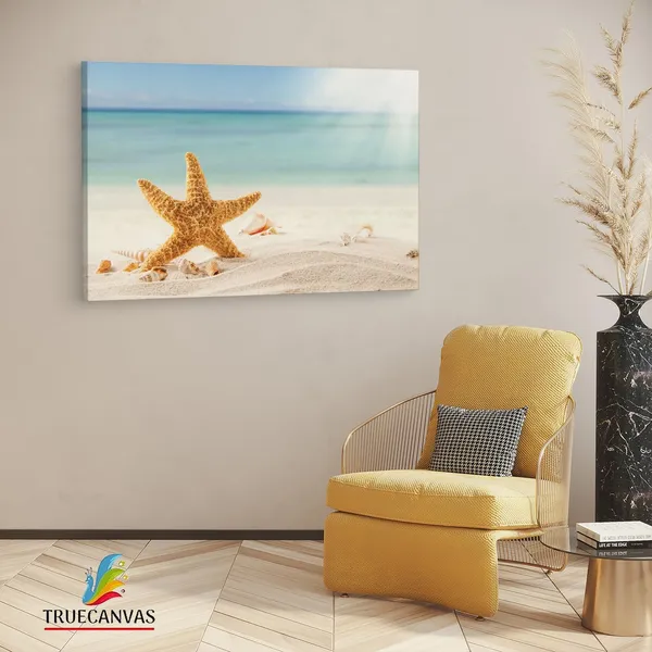Multicolor_Sandy_Beach_On_Blank_Paper,_Wooden_Framed_Canvas_Paintings_|_For_Living_Room_|_Bedroom_|_Office_|_Gallery_|_Ready_Wall_Mount_Canvas_Wall_Art_Painting_|_Size_-_12_X_18In,_Ct0711