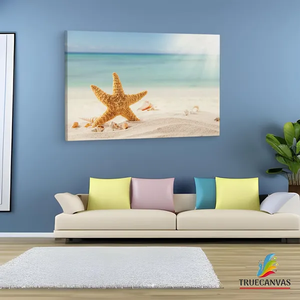 Multicolor_Sandy_Beach_On_Blank_Paper,_Wooden_Framed_Canvas_Paintings_|_For_Living_Room_|_Bedroom_|_Office_|_Gallery_|_Ready_Wall_Mount_Canvas_Wall_Art_Painting_|_Size_-_12_X_18In,_Ct0711