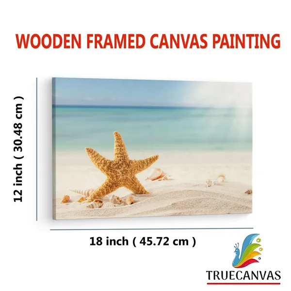 Multicolor_Sandy_Beach_On_Blank_Paper,_Wooden_Framed_Canvas_Paintings_|_For_Living_Room_|_Bedroom_|_Office_|_Gallery_|_Ready_Wall_Mount_Canvas_Wall_Art_Painting_|_Size_-_12_X_18In,_Ct0711