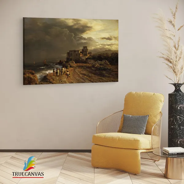 Multicolor_Abstract,_Wooden_Framed_Canvas_Paintings_|_For_Living_Room_|_Bedroom_|_Office_|_Gallery_|_Ready_Wall_Mount_Canvas_Wall_Art_Painting_|_Size_-_12_X_18In,_Ct0755