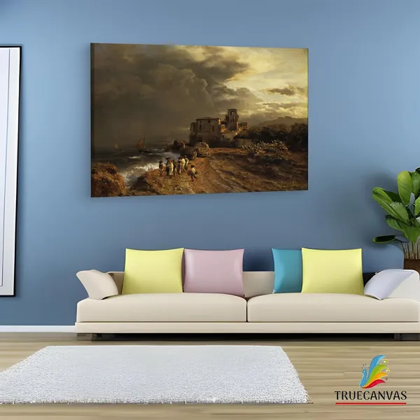 Multicolor_Abstract,_Wooden_Framed_Canvas_Paintings_|_For_Living_Room_|_Bedroom_|_Office_|_Gallery_|_Ready_Wall_Mount_Canvas_Wall_Art_Painting_|_Size_-_12_X_18In,_Ct0755