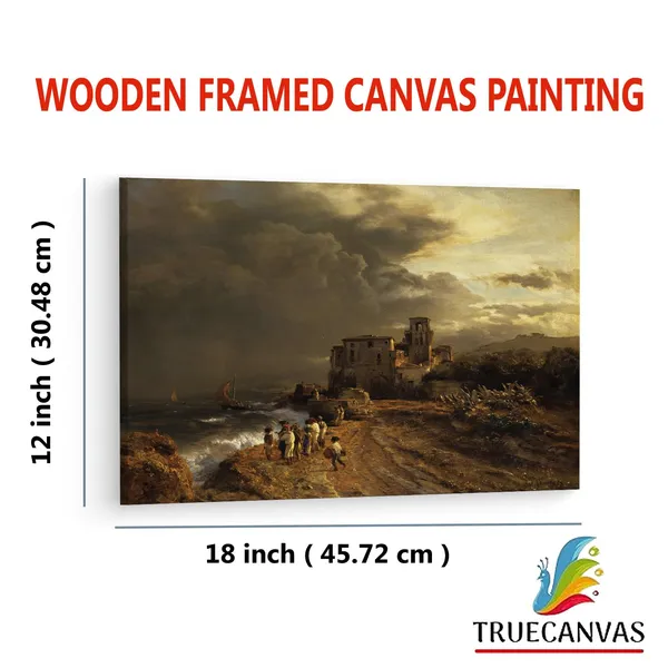 Multicolor_Abstract,_Wooden_Framed_Canvas_Paintings_|_For_Living_Room_|_Bedroom_|_Office_|_Gallery_|_Ready_Wall_Mount_Canvas_Wall_Art_Painting_|_Size_-_12_X_18In,_Ct0755