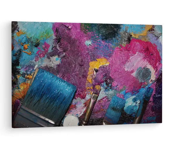 Multicolor_Abstract,_Wooden_Framed_Canvas_Paintings_|_For_Living_Room_|_Bedroom_|_Office_|_Gallery_|_Ready_Wall_Mount_Canvas_Wall_Art_Painting_|_Size_-_12_X_18In,_Ct0760