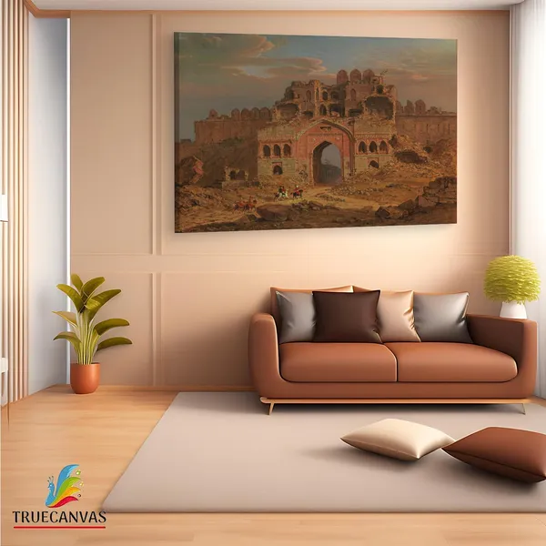 Multicolor_Abstract,_Wooden_Framed_Canvas_Paintings_|_For_Living_Room_|_Bedroom_|_Office_|_Gallery_|_Ready_Wall_Mount_Canvas_Wall_Art_Painting_|_Size_-_12_X_18In,_Ct0775