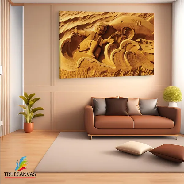 Multicolor_Abstract,_Wooden_Framed_Canvas_Paintings_|_For_Living_Room_|_Bedroom_|_Office_|_Gallery_|_Ready_Wall_Mount_Canvas_Wall_Art_Painting_|_Size_-_12_X_18In,_Ct0776