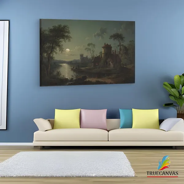 Multicolor_Abstract,_Wooden_Framed_Canvas_Paintings_|_For_Living_Room_|_Bedroom_|_Office_|_Gallery_|_Ready_Wall_Mount_Canvas_Wall_Art_Painting_|_Size_-_12_X_18In,_Ct0777