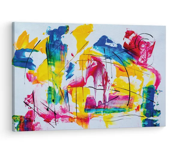 Multicolor_Abstract,_Wooden_Framed_Canvas_Paintings_|_For_Living_Room_|_Bedroom_|_Office_|_Gallery_|_Ready_Wall_Mount_Canvas_Wall_Art_Painting_|_Size_-_12_X_18In,_Ct0780