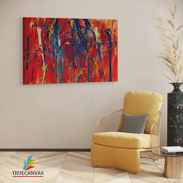 Multicolor_Abstract,_Wooden_Framed_Canvas_Paintings_|_For_Living_Room_|_Bedroom_|_Office_|_Gallery_|_Ready_Wall_Mount_Canvas_Wall_Art_Painting_|_Size_-_12_X_18In,_Ct0782