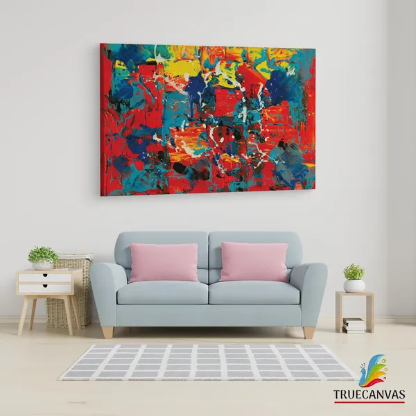 Multicolor_Abstract,_Wooden_Framed_Canvas_Paintings_|_For_Living_Room_|_Bedroom_|_Office_|_Gallery_|_Ready_Wall_Mount_Canvas_Wall_Art_Painting_|_Size_-_12_X_18In,_Ct0783