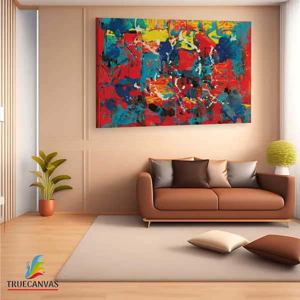 Multicolor_Abstract,_Wooden_Framed_Canvas_Paintings_|_For_Living_Room_|_Bedroom_|_Office_|_Gallery_|_Ready_Wall_Mount_Canvas_Wall_Art_Painting_|_Size_-_12_X_18In,_Ct0783