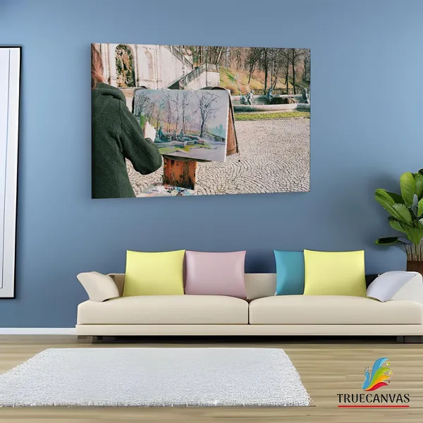Multicolor_Abstract,_Wooden_Framed_Canvas_Paintings_|_For_Living_Room_|_Bedroom_|_Office_|_Gallery_|_Ready_Wall_Mount_Canvas_Wall_Art_Painting_|_Size_-_12_X_18In,_Ct0795