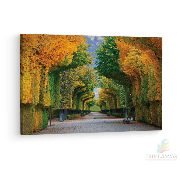 Multicolor_Schonbrunn_Palace_Vienna,_Wooden_Framed_Canvas_Paintings_|_For_Living_Room_|_Bedroom_|_Office_|_Gallery_|_Ready_Wall_Mount_Canvas_Wall_Art_Painting_|_Size_-_12_X_18In,_Ct0801