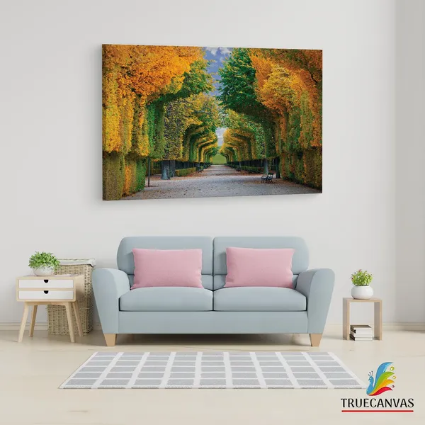 Multicolor_Schonbrunn_Palace_Vienna,_Wooden_Framed_Canvas_Paintings_|_For_Living_Room_|_Bedroom_|_Office_|_Gallery_|_Ready_Wall_Mount_Canvas_Wall_Art_Painting_|_Size_-_12_X_18In,_Ct0801