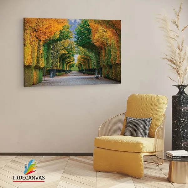 Multicolor_Schonbrunn_Palace_Vienna,_Wooden_Framed_Canvas_Paintings_|_For_Living_Room_|_Bedroom_|_Office_|_Gallery_|_Ready_Wall_Mount_Canvas_Wall_Art_Painting_|_Size_-_12_X_18In,_Ct0801