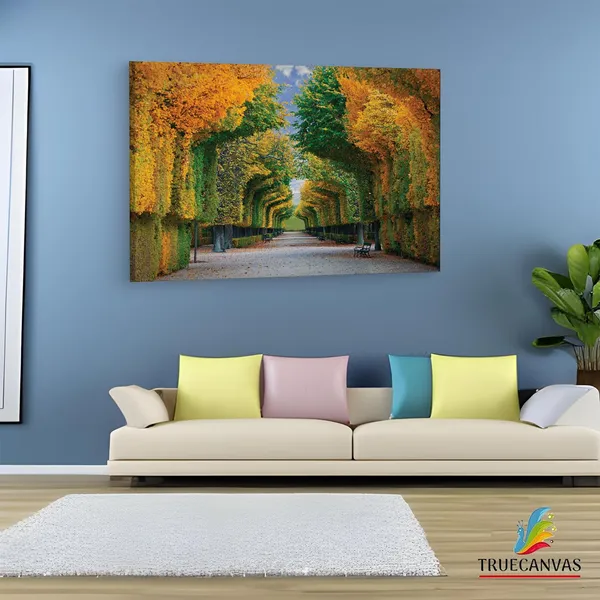 Multicolor_Schonbrunn_Palace_Vienna,_Wooden_Framed_Canvas_Paintings_|_For_Living_Room_|_Bedroom_|_Office_|_Gallery_|_Ready_Wall_Mount_Canvas_Wall_Art_Painting_|_Size_-_12_X_18In,_Ct0801