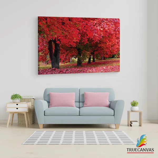 Multicolor_Maple_Tree,_Wooden_Framed_Canvas_Paintings_|_For_Living_Room_|_Bedroom_|_Office_|_Gallery_|_Ready_Wall_Mount_Canvas_Wall_Art_Painting_|_Size_-_12_X_18In,_Ct0816