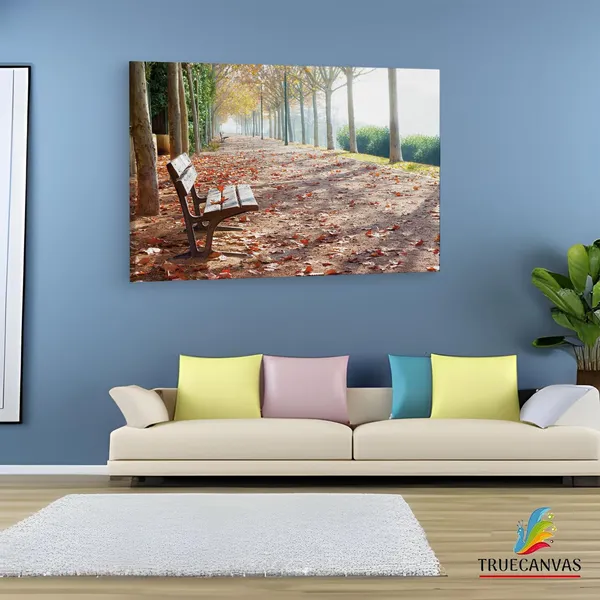 Multicolor_Wallario_Wand_Bild_Hartschaum,_Wooden_Framed_Canvas_Paintings_|_For_Living_Room_|_Bedroom_|_Office_|_Gallery_|_Ready_Wall_Mount_Canvas_Wall_Art_Painting_|_Size_-_12_X_18In,_Ct0820