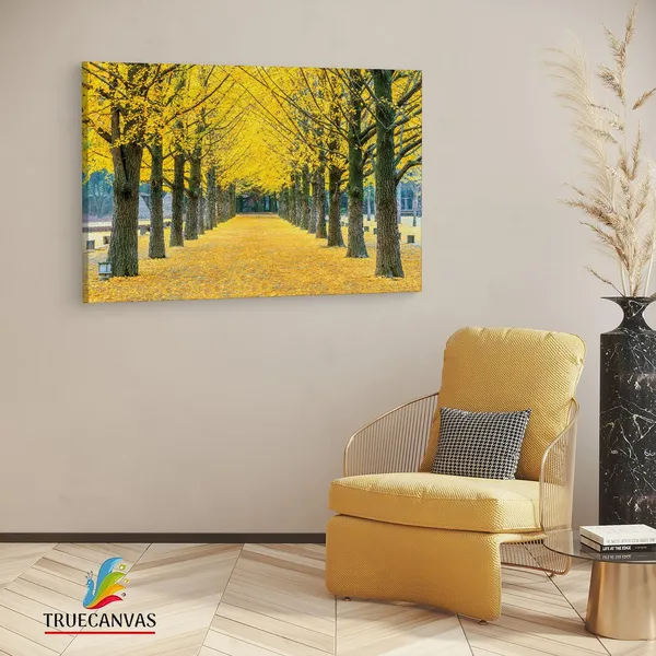 Multicolor_Nami_Island,_Wooden_Framed_Canvas_Paintings_|_For_Living_Room_|_Bedroom_|_Office_|_Gallery_|_Ready_Wall_Mount_Canvas_Wall_Art_Painting_|_Size_-_12_X_18In,_Ct0821