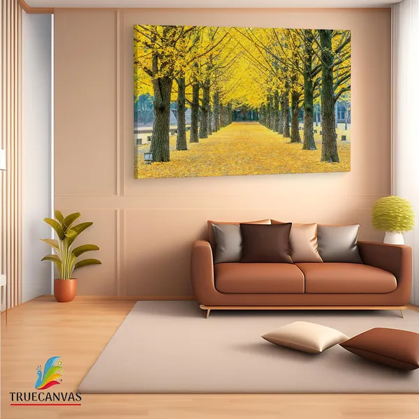 Multicolor_Nami_Island,_Wooden_Framed_Canvas_Paintings_|_For_Living_Room_|_Bedroom_|_Office_|_Gallery_|_Ready_Wall_Mount_Canvas_Wall_Art_Painting_|_Size_-_12_X_18In,_Ct0821