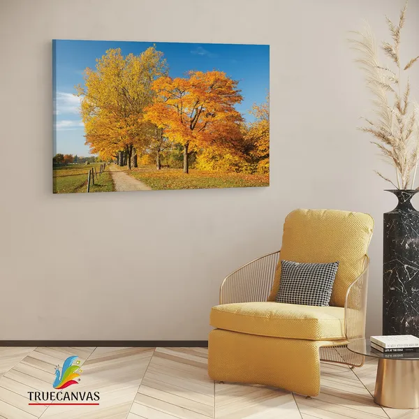 Multicolor_Autumn_Tree_Park_Colorful,_Wooden_Framed_Canvas_Paintings_|_For_Living_Room_|_Bedroom_|_Office_|_Gallery_|_Ready_Wall_Mount_Canvas_Wall_Art_Painting_|_Size_-_12_X_18In,_Ct0827