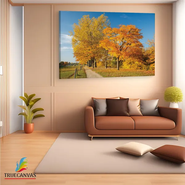 Multicolor_Autumn_Tree_Park_Colorful,_Wooden_Framed_Canvas_Paintings_|_For_Living_Room_|_Bedroom_|_Office_|_Gallery_|_Ready_Wall_Mount_Canvas_Wall_Art_Painting_|_Size_-_12_X_18In,_Ct0827