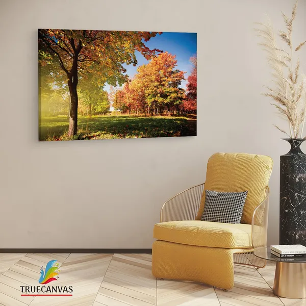 Multicolor_Autumn_Tree,_Wooden_Framed_Canvas_Paintings_|_For_Living_Room_|_Bedroom_|_Office_|_Gallery_|_Ready_Wall_Mount_Canvas_Wall_Art_Painting_|_Size_-_12_X_18In,_Ct0833