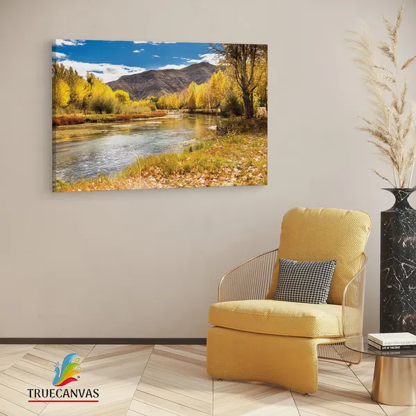 Multicolor_Autumn_View_With_Mountains,_Wooden_Framed_Canvas_Paintings_|_For_Living_Room_|_Bedroom_|_Office_|_Gallery_|_Ready_Wall_Mount_Canvas_Wall_Art_Painting_|_Size_-_12_X_18In,_Ct0834
