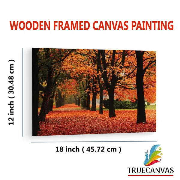 Multicolor_Autumn,_Leaves,_Wooden_Framed_Canvas_Paintings_|_For_Living_Room_|_Bedroom_|_Office_|_Gallery_|_Ready_Wall_Mount_Canvas_Wall_Art_Painting_|_Size_-_12_X_18In,_Ct0835