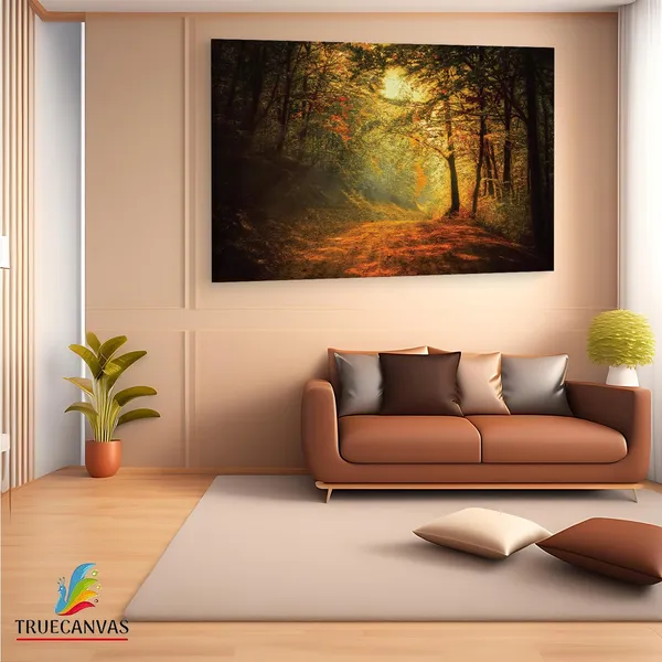 Multicolor_Riserva_Naturale_Orientata,_Wooden_Framed_Canvas_Paintings_|_For_Living_Room_|_Bedroom_|_Office_|_Gallery_|_Ready_Wall_Mount_Canvas_Wall_Art_Painting_|_Size_-_12_X_18In,_Ct0836