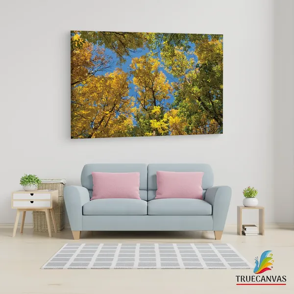 Multicolor_Autumn_Tree_Branches,_Wooden_Framed_Canvas_Paintings_|_For_Living_Room_|_Bedroom_|_Office_|_Gallery_|_Ready_Wall_Mount_Canvas_Wall_Art_Painting_|_Size_-_12_X_18In,_Ct0855