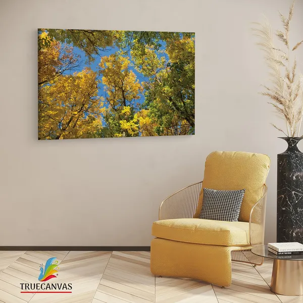 Multicolor_Autumn_Tree_Branches,_Wooden_Framed_Canvas_Paintings_|_For_Living_Room_|_Bedroom_|_Office_|_Gallery_|_Ready_Wall_Mount_Canvas_Wall_Art_Painting_|_Size_-_12_X_18In,_Ct0855