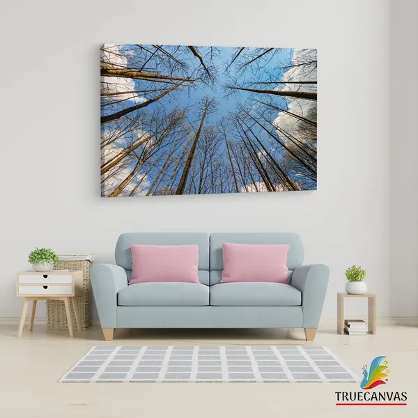 Multicolor_Tree_Branches_With_No_Leaves,_Wooden_Framed_Canvas_Paintings_|_For_Living_Room_|_Bedroom_|_Office_|_Gallery_|_Ready_Wall_Mount_Canvas_Wall_Art_Painting_|_Size_-_12_X_18In,_Ct0856