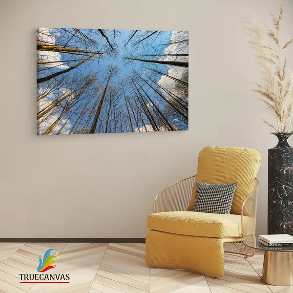Multicolor_Tree_Branches_With_No_Leaves,_Wooden_Framed_Canvas_Paintings_|_For_Living_Room_|_Bedroom_|_Office_|_Gallery_|_Ready_Wall_Mount_Canvas_Wall_Art_Painting_|_Size_-_12_X_18In,_Ct0856