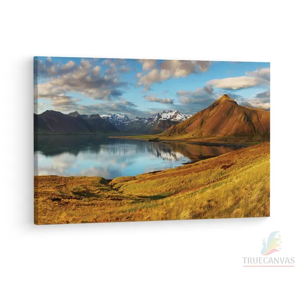 Multicolor_Wallario_Wand_Bild_Hartschaum,_Wooden_Framed_Canvas_Paintings_|_For_Living_Room_|_Bedroom_|_Office_|_Gallery_|_Ready_Wall_Mount_Canvas_Wall_Art_Painting_|_Size_-_12_X_18In,_Ct0865