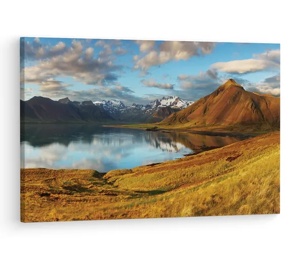 Multicolor_Wallario_Wand_Bild_Hartschaum,_Wooden_Framed_Canvas_Paintings_|_For_Living_Room_|_Bedroom_|_Office_|_Gallery_|_Ready_Wall_Mount_Canvas_Wall_Art_Painting_|_Size_-_12_X_18In,_Ct0865
