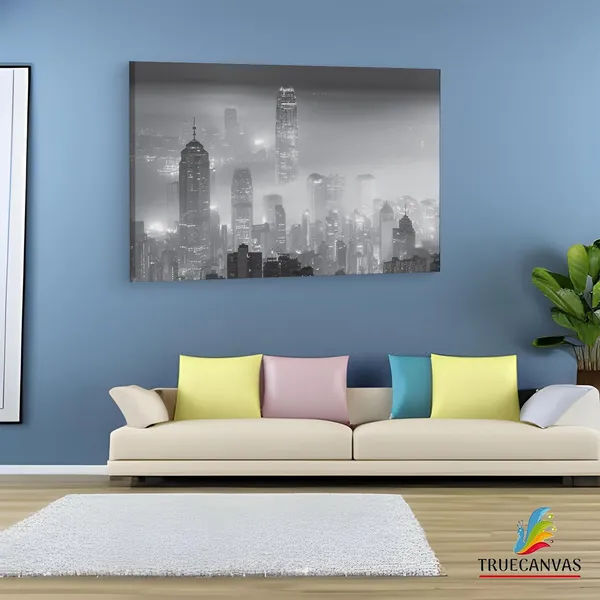 Multicolor_Buvu_Wall_Mural_Vlies_Panorama,_Wooden_Framed_Canvas_Paintings_|_For_Living_Room_|_Bedroom_|_Office_|_Gallery_|_Ready_Wall_Mount_Canvas_Wall_Art_Painting_|_Size_-_12_X_18In,_Ct0871