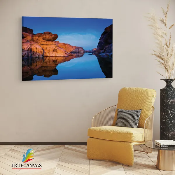 Multicolor_Sam_Phan_Bok,_Wooden_Framed_Canvas_Paintings_|_For_Living_Room_|_Bedroom_|_Office_|_Gallery_|_Ready_Wall_Mount_Canvas_Wall_Art_Painting_|_Size_-_12_X_18In,_Ct0881
