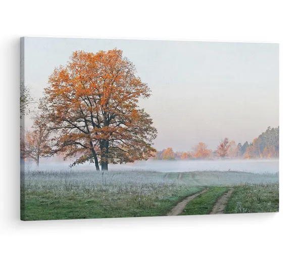 Multicolor_Early_Autumn,_Wooden_Framed_Canvas_Paintings_|_For_Living_Room_|_Bedroom_|_Office_|_Gallery_|_Ready_Wall_Mount_Canvas_Wall_Art_Painting_|_Size_-_12_X_18In,_Ct0888